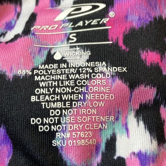 Pro player Floral Patterned Leggings Size S - Picture 8 of 8